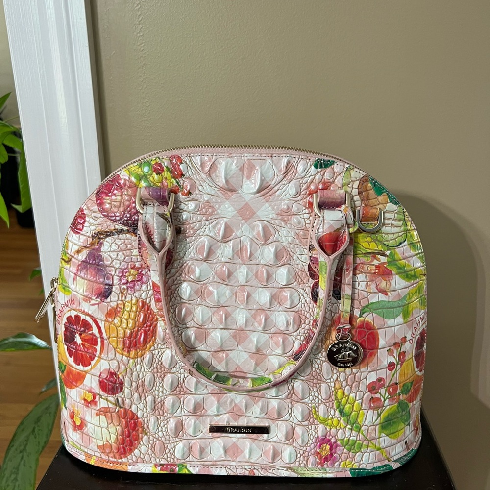 Brahmin Ombre Melbourne Georgina Satchel Bag - Picture 5 of 6
